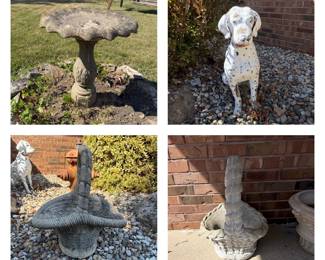 Concrete Yard Decor Items