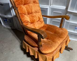 Vintage Orange Rocker