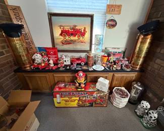 Fire Station, Fireman, Fire Truck Memoribilia