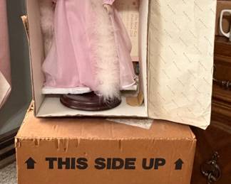 Mary Kay Silver Anniversary Collector Doll and Display Case
