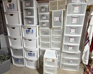 Sterilite Plastic Storage Bins