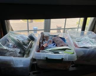 sewing/quilting items, etc.