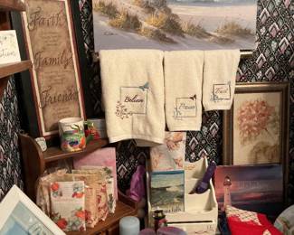beachy items, etc.