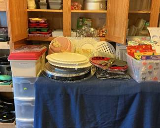 Wilton cake decorating items, etc.