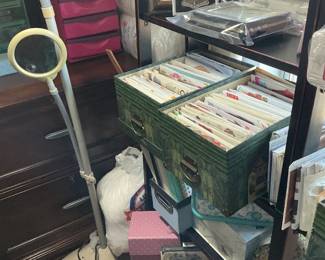 Sewing patterns, etc.