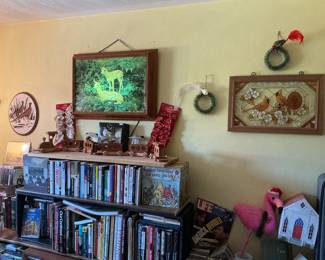more books, CD's, etc.