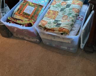 Quilts, etc.