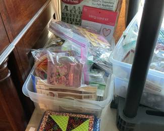 sewing/quilting, etc.