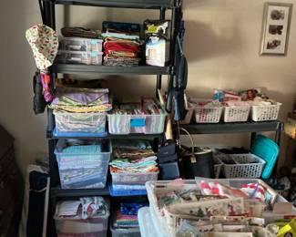 Quilting material, etc.
