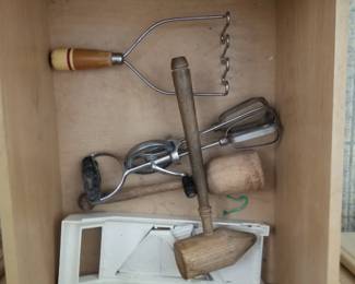 Vintage kitchen gadgets