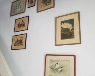 Framed artwork
