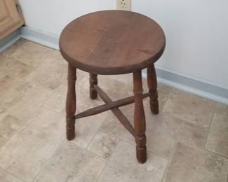Wooden stool