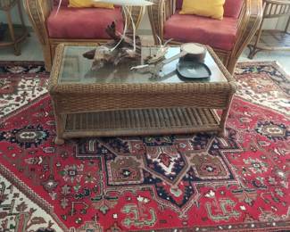 Wicker furniture