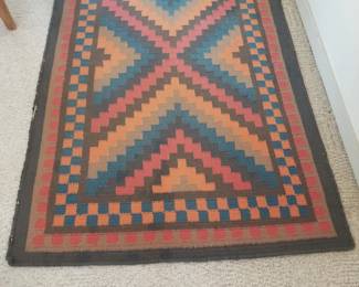 Kilim area rug