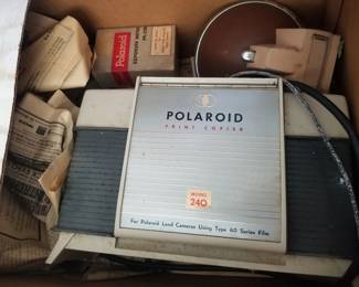 Vintage Polaroid camera