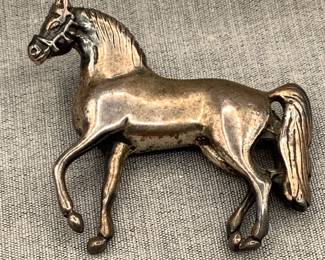 Sterling silver brooch