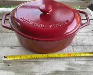 Enameled Cast Iron Dutch Oven