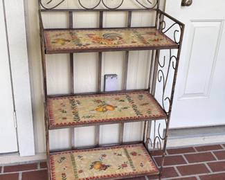French country farmhouse rack