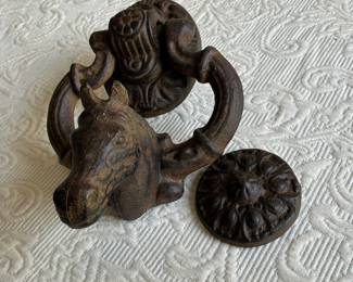 Cast Iron Horse Door Knocker
