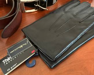 Polo Ralph Lauren leather