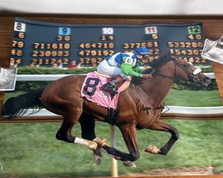 Barbaro Signed by Jockey