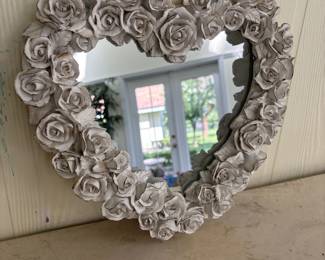 Cottage heart mirror