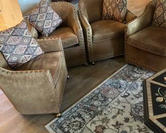 4 Club chairs