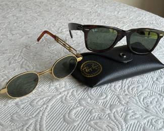 Jean Paul Gaultier and Ray Bans Sunglasses