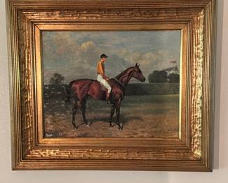 Equestrian art print