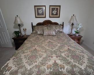 Queen Bed and Mattress