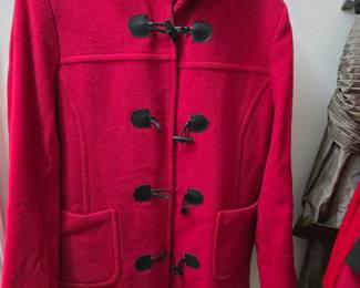 Nice heavy red coat