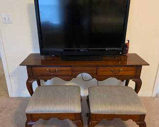 TV, Sofa Table, Foot Stools