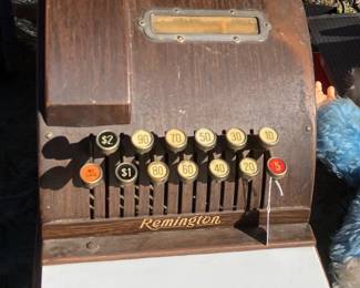 Vintage Remington Cash Register