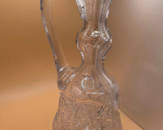 American Brilliant Period Cut Glass Cruet