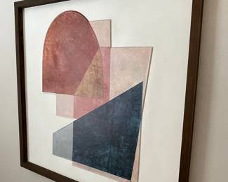 Mike Schick "Quintet I" Mixed Media Assemblage