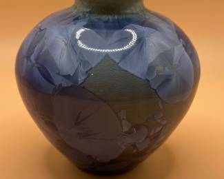 Phil Morgan Crystalline Glaze Vase (1988)
