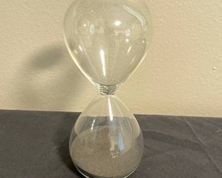 Contemporary Glass Sand Timer