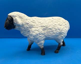 John Wright Cast Iron Sheep Still Bank