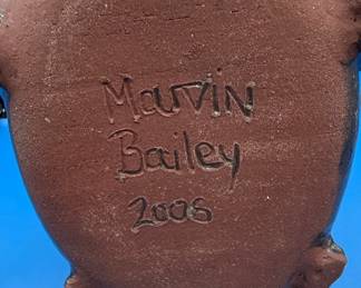 Marvin Bailey Folk Art Piggy Bank