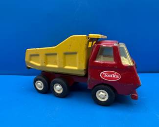 Vintage Tonka and Buddy L Pressed Steel Construction Trucks - Mini/Tiny Models