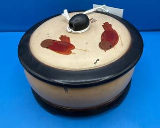 Vintage Japanese Lacquerware Lidded Containers