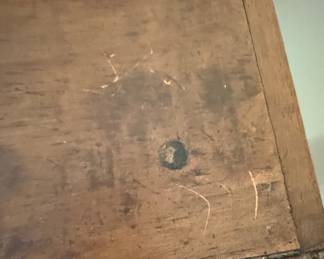 Antique Drop-Leaf Farmhouse Table