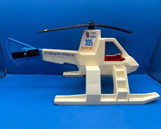 Fisher-Price 305 Rescue Helicopter with Raft