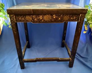 Vintage Drexel Heritage Chinoiserie Altar Console Table