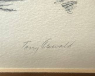 Tony Ewald Pencil Drawing of the Chris Greene Steamboat