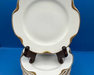Haviland & Co. Limoges "Silver Anniversary" Pattern Porcelain Set