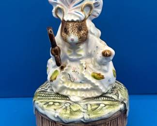 Beatrix Potter 'Lady Mouse' Music Box by Schmid