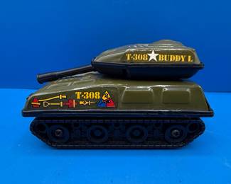 Buddy L T-308 Toy Tank - Made in Japan