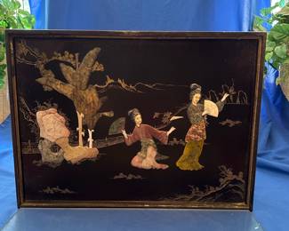Vintage Drexel Heritage Chinoiserie Altar Console Table