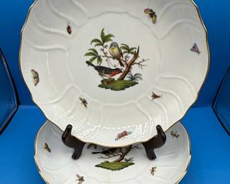 Herend Rothschild Bird Plates